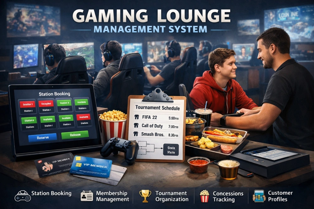 Gaming Lounge Management