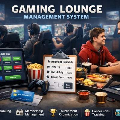 Gaming Lounge Management