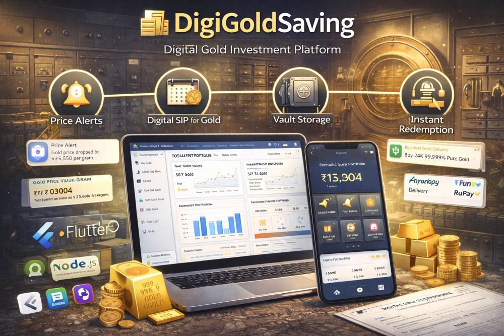 Digital Gold Saving App