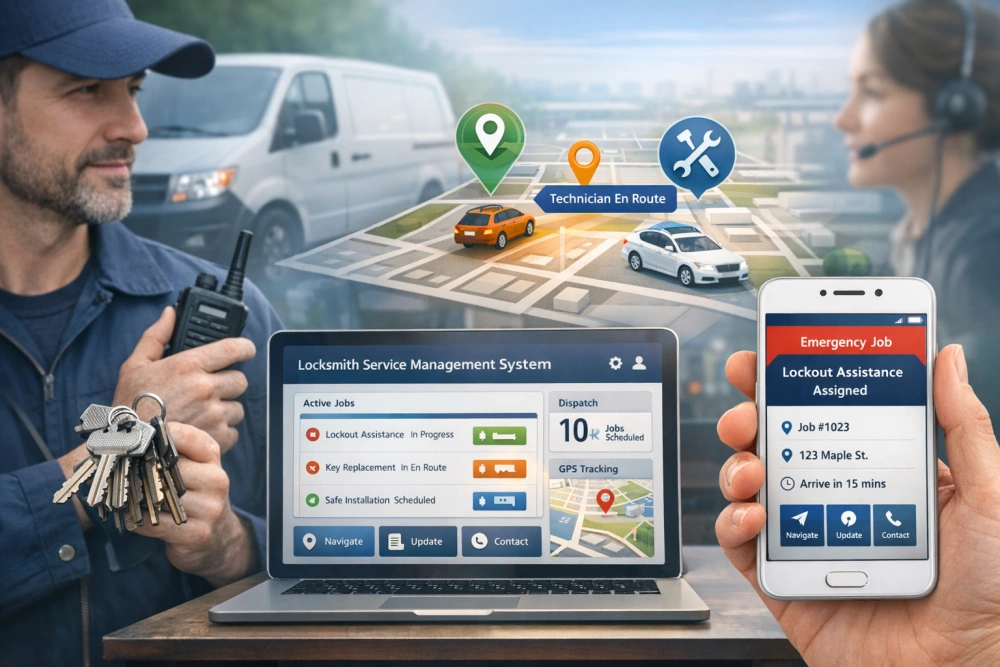 Locksmith Service Management