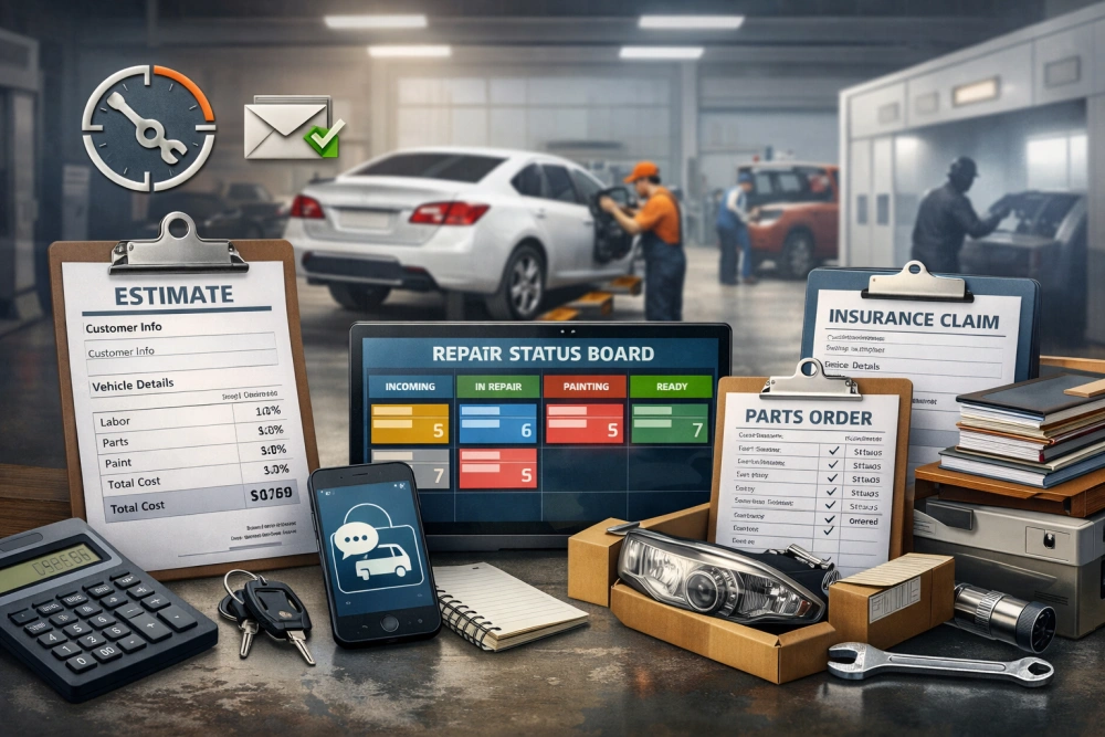 Auto Body Shop Management System