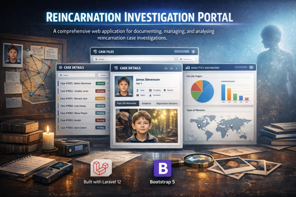 Reincarnation Investigation Portal