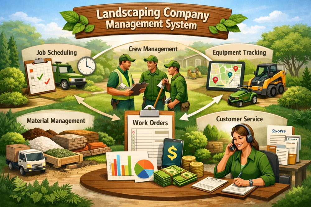 Landscaping Company Management System