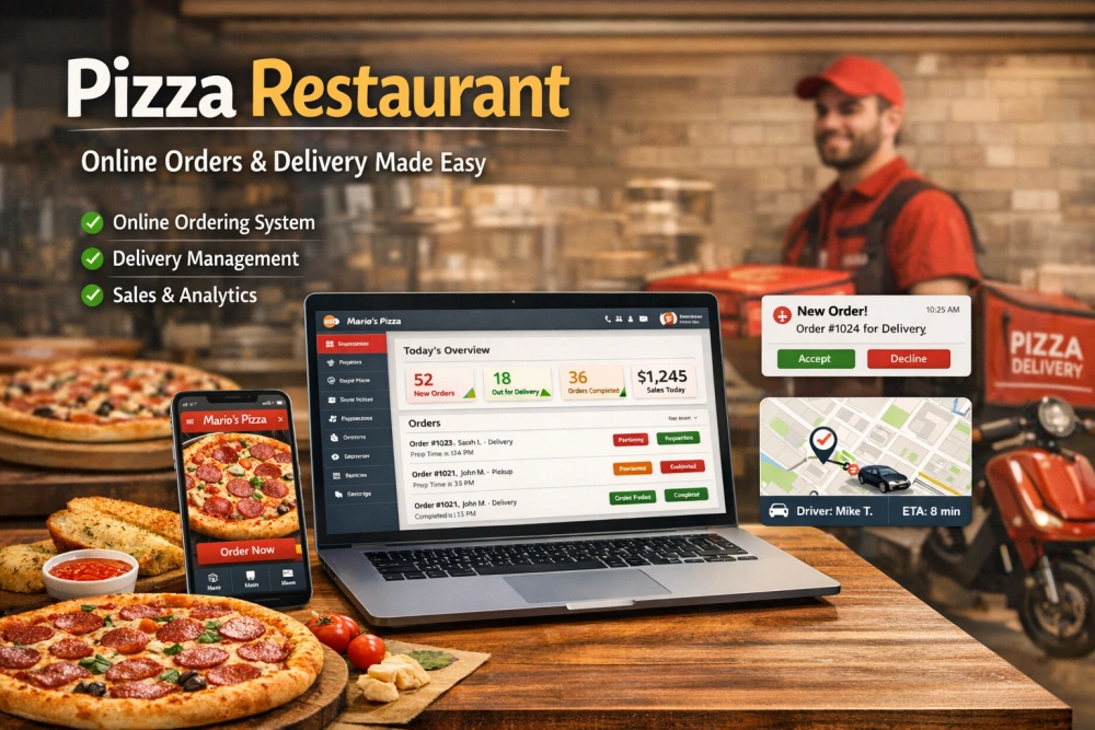 Pizza Restaurant Management
