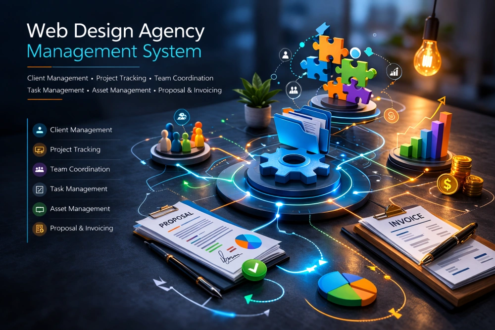 Web Design Agency Management System