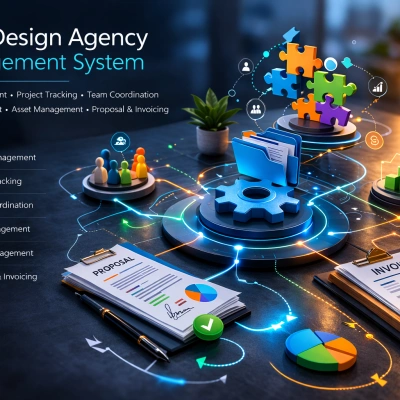 Web Design Agency Management System