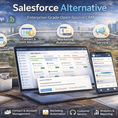 SalesCRM ( A Salesforce Alternative )