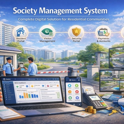 Society Visitor Management System (VMS)