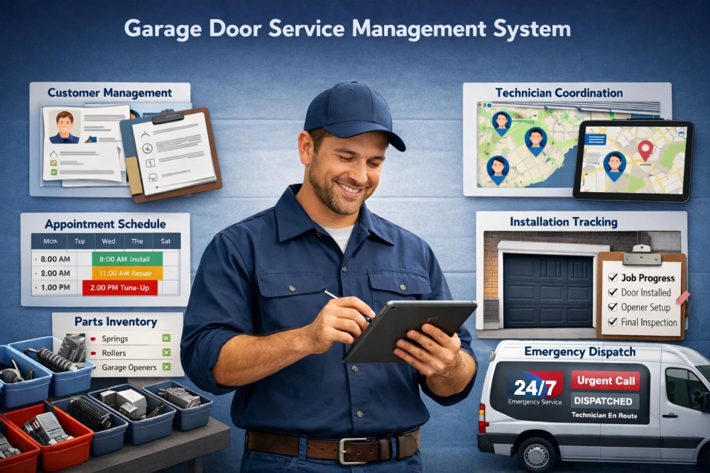 Garage Door Service Management