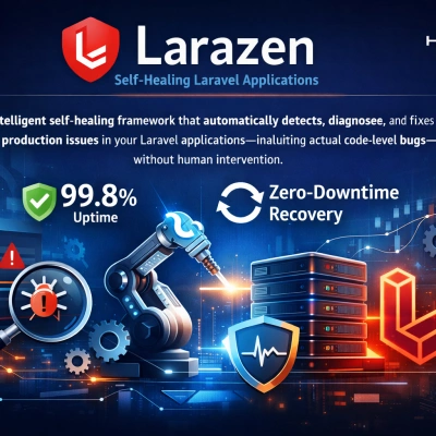 Larazen - Self-Healing Laravel Applications