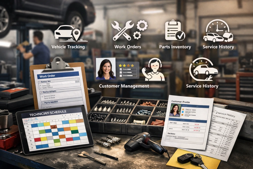 Auto Repair Shop Management System