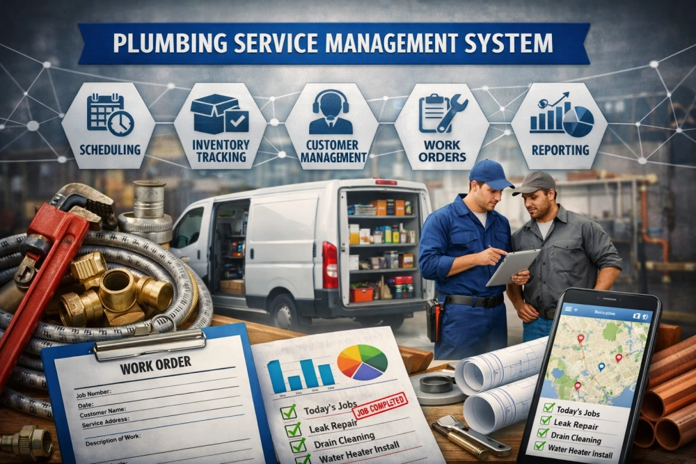Plumbing Service Management System