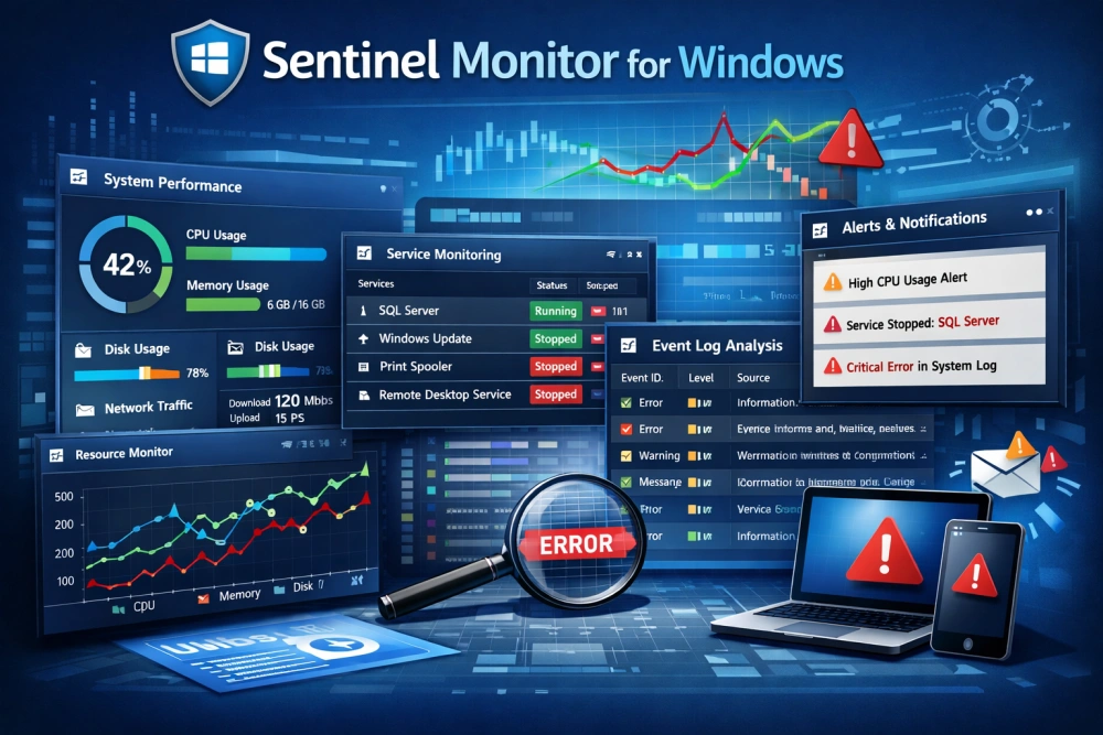 Sentinel Monitor Windows