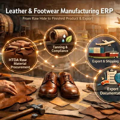 Leather Product Manufacturing ERP