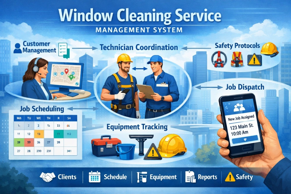 Window Cleaning Service Management