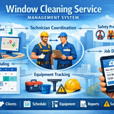 Window Cleaning Service Management