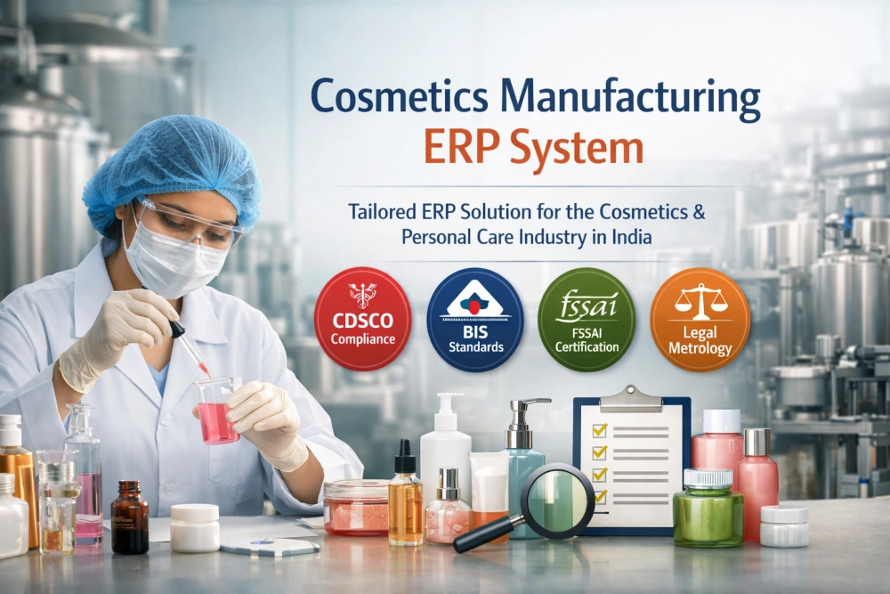 Cosmetics Manufacturing ERP