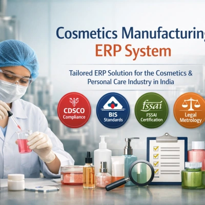 Cosmetics Manufacturing ERP